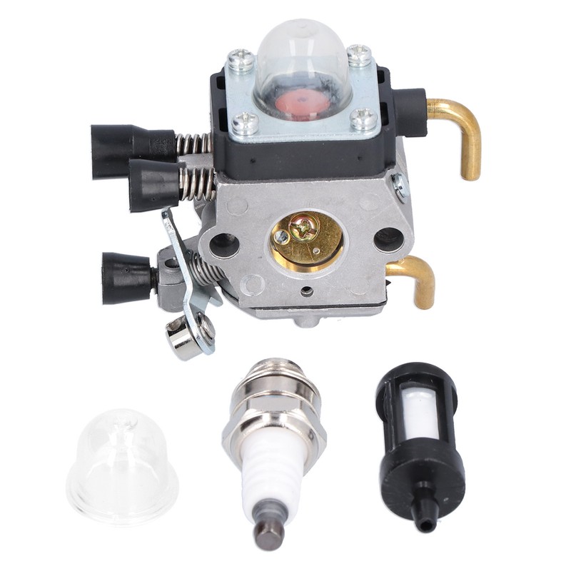 Carburetor Ignition Coil Sparking Plug Set for STIHL FS75 FS80