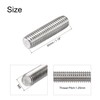 sourcing map 10Pcs M8 x 30mm Fully Threaded Rod 304