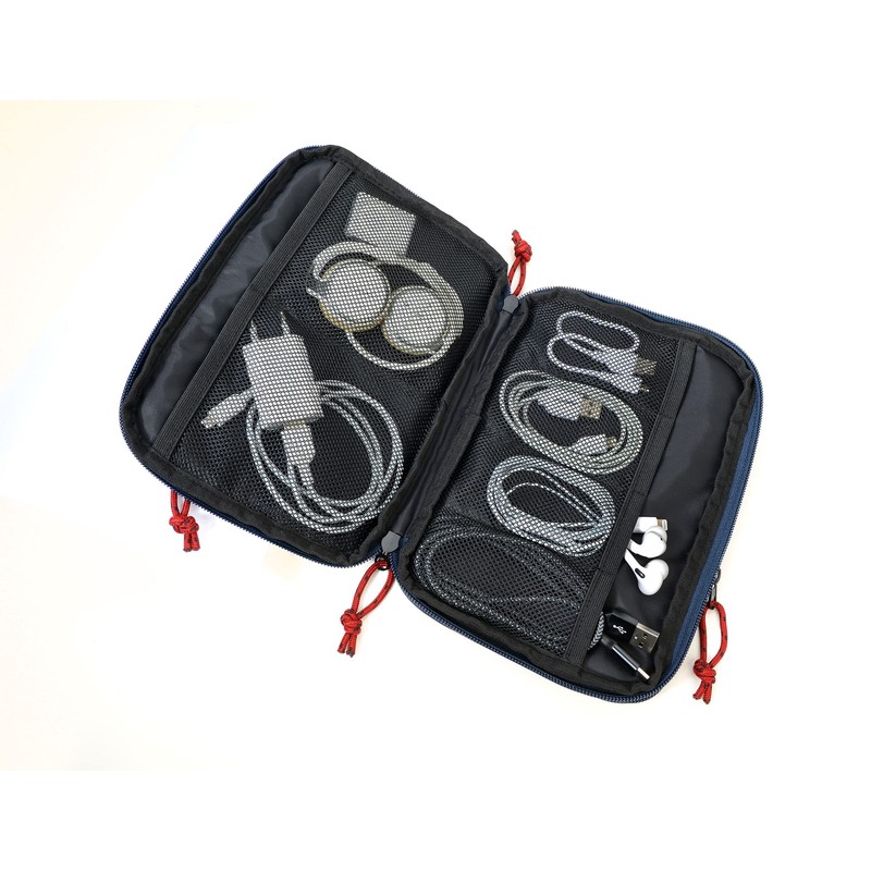 Troika Business Tech Pouch 2 Cable Bag for Electronic Accessories