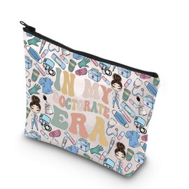 TSOTMO Medical Student Gift in My Doctorate Era Makeup Bag Gift for Doctor Nurse Graduation Gift (Doctorate Era Bag CA)
