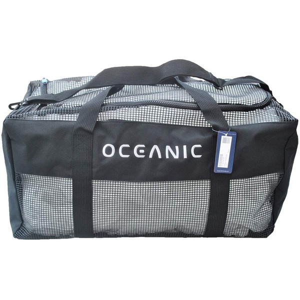Oceanic Mesh Duffel Bag, Black, 1
