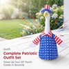 4th of July Goose Outfit for 23 Inch Lawn Goose