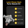 OCPTY Lawn Mower Deck Rebuild Kit 52", Mower Blade Rebuild