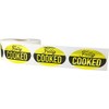 Fully Cooked Grocery Store Food Labels 1.25 x 2 Inch