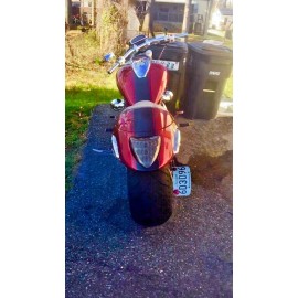 Beetelo Suzuki BOULEVARD Rolled License Plate Bracket for M109R M50 M90 C50 C90 S40 S50