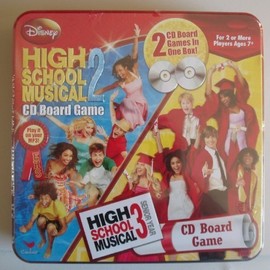 High School Musical 2 & High School Musical 3 CD Board Games - 2 CD Board Games in One Box!