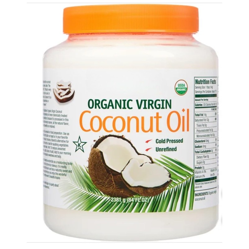 Organic Virgin Coconut Oil, 84 fl oz – USDA Organic,