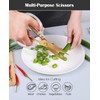 Kitchen Shears Scissors & Sharp Scissors, ARCHIKING 7.7inch Cooking Scissors,