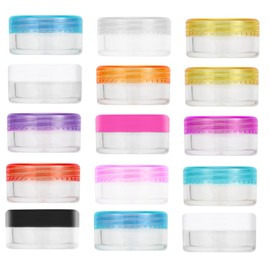 Baluue 44pcs Containers Mixed Styles for Travel for Makeup Lotions and Creams Portable Cosmetic Storage Pots