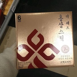 Sobaek Korea Red Ginseng Stick The Red 10g x 30 packets / 소백코리아 홍삼스틱 더 레드 10g x 30포