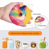 Ceramic Coasters Set of 6 with Holder Absorbent, Non-Slip Drink