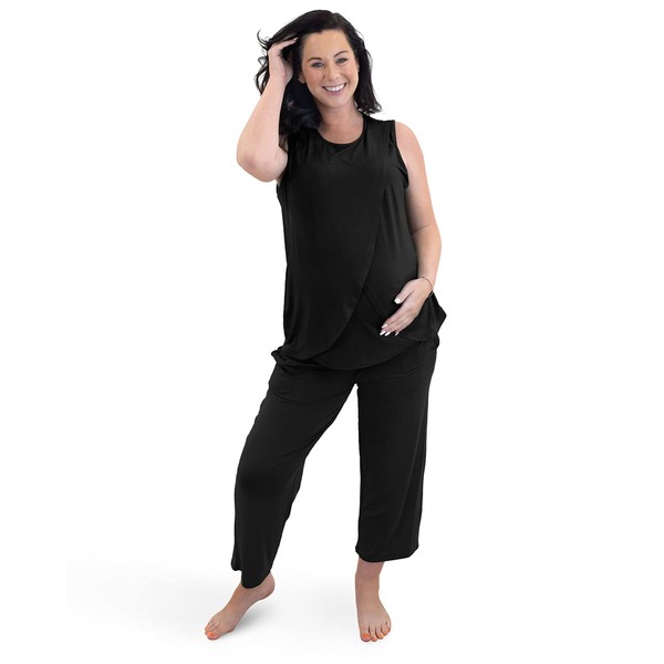 Kindred Bravely Tulip Hem Maternity & Nursing Pajamas | Nursing
