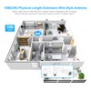 IP Camera WiFi Antenna Extension Cable Extender Sucker 33ft Extender