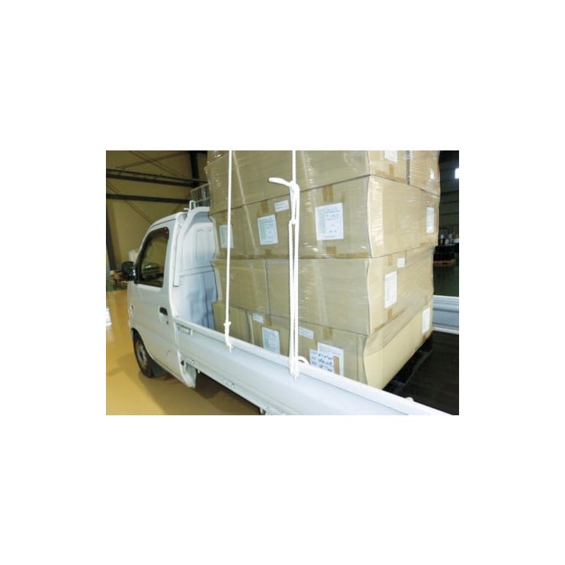 TRUSCO binirontorakkuro-pu White 9 mm X 20 m with 3