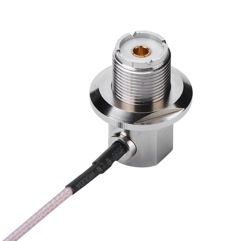 Zerone 5M/16FT Antenna Extension Cable Coaxial Cable UHF PL-259 Male