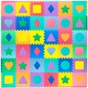 ProSource Kids Foam Puzzle Floor Play Mat with Shapes &