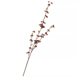 Unbranded Set of 6 Burgundy Artificial Wild Blossom 30" Floral Sprays