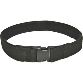 Dhana Style Tactical Belt, Heavy Duty Waist Belt, Military Survival Game, Outdoor Work, Black
