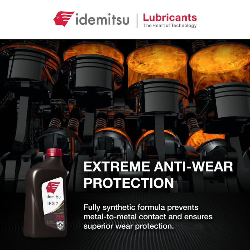 Idemitsu IFG7 0W-16 SP/GF-6B Motor Oil – 1 Quart |