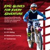 HWK Motorcycle Gloves for Men & Women, Durable & Comfortable