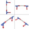 AN8 Braided Dual Feed Fuel Line Kit Carb Fittings for