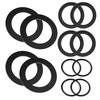 25076RP Washer and Ring Kit (12-Pack) - Replacement O-Ring Rubber