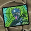Patches , Excited Hyene Embroidery Patch, Military Sticker Badge, Morale