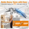 Zipcase Kitchen Appliance Lift，Mixer Lift for Cabinet with Soft-Close Holds