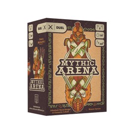 Blackrock Games Mythic Arena - Card Game for 2 Players - Small Format - Strategy Game - Ideal for Couples - Ages 10+ - Fast Game in 15 Minutes - Grrre Games