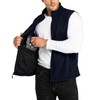 33,000ft Men's Fleece Vest, Lightweight Warm Zip Up Polar Vests