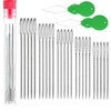 25 Pack Large Eye Needles for Hand Sewing & Embroidery