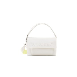 Desigual Women's Accessories Pu Across Body Bag Half Logo 23 Venecia 1000 White