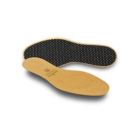 Pedag 172 Leather Naturally Tanned Sheepskin Insole with Activated Carbon, Tan, US W9/10 M6/7 EU 39/40