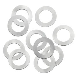 Steel, Arbor Shim, Grade 1008-1010, Shim Thickness 0.031 in, Thickness Tolerance +/-0.0015 in - 1 Each