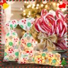 Christmas Treat Bags Christmas Candy Bags Christmas Cellophane Treat Bags