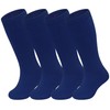 Toddler Baseball and Soccer Socks for Kids - Boys Navy