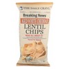 The Daily Crave Aged White Cheddar Lentil Chips, 5 Ounce