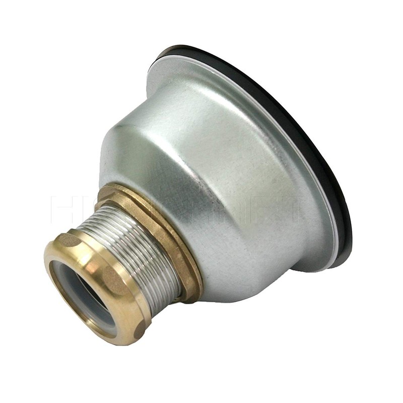 Highcraft 9754 Kitchen Sink (3-1/2 Inch) Stainless Steel Drain Assembly