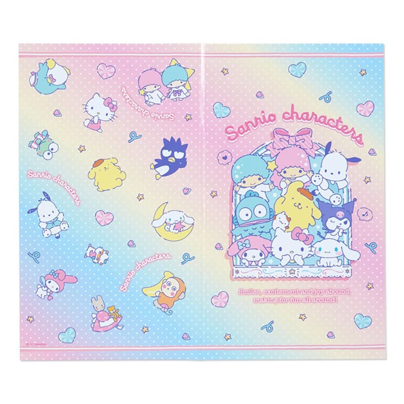 Sanrio 078255 Sanrio Characters Volume Sticker Set
