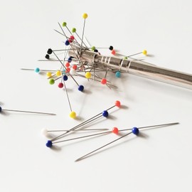 YICBOR 2PCS Telescoping Magnetic Needle Stick, Extendable Magnetic Pickup Tool- Easy Pick Up Quilting Pins Needles