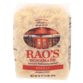 Rao`s Value 6 Pack RAO'S Homemade Fusilli Pasta Noodles Macaroni Product 16 oz each