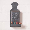 Irvin's Country Tinware Match Box in Antique Tin