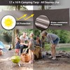 GEERTOP 17 x 10 ft Camping Tarp Lightweight Large Waterproof
