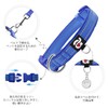 azuza Reflective Dog Collar with AirTag Holder, Pet Collar with