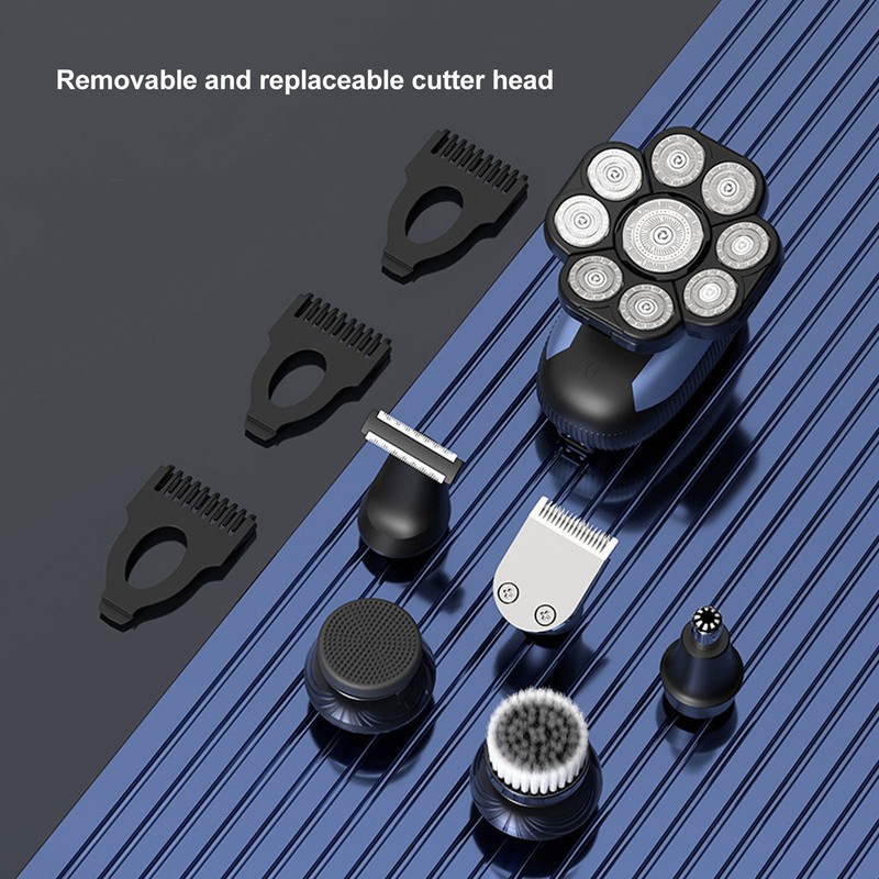 Electric Trimmer Machine Faster Charging Cordless Rechargeable 9 Cutter Heads