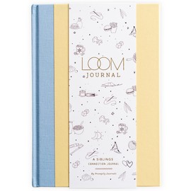 Promptly Journals, Our Connection Journal: An Exploration for Two Siblings (Banana, Yellow, Linen/Leatherette) | Kids Journal | Journal for Brothers and Sisters | Sibling Relationship Book