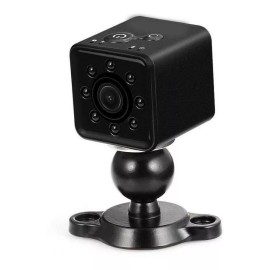 SC Mini Cámara Espia 2k 1080p Con Visión Nocturna Sq13 Wifi Negro