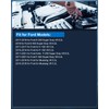 ECCPP 8 PCS Platinum Iridium Spark Plugs for Ford for