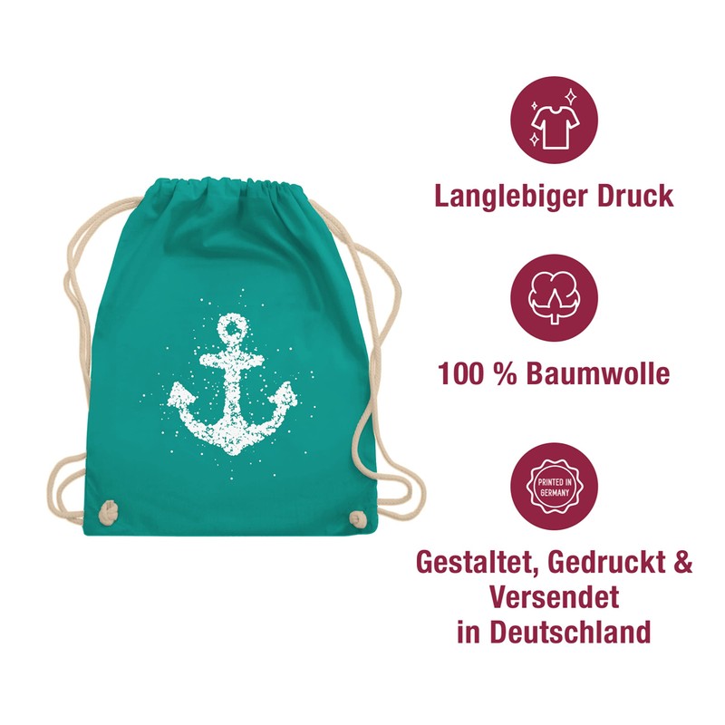 Shirtracer - Gym Bag Backpack - Art - Anchor Sailors