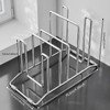 Cutting Board Holder Stainless Steel Wire Chopping Board Stand Cutting